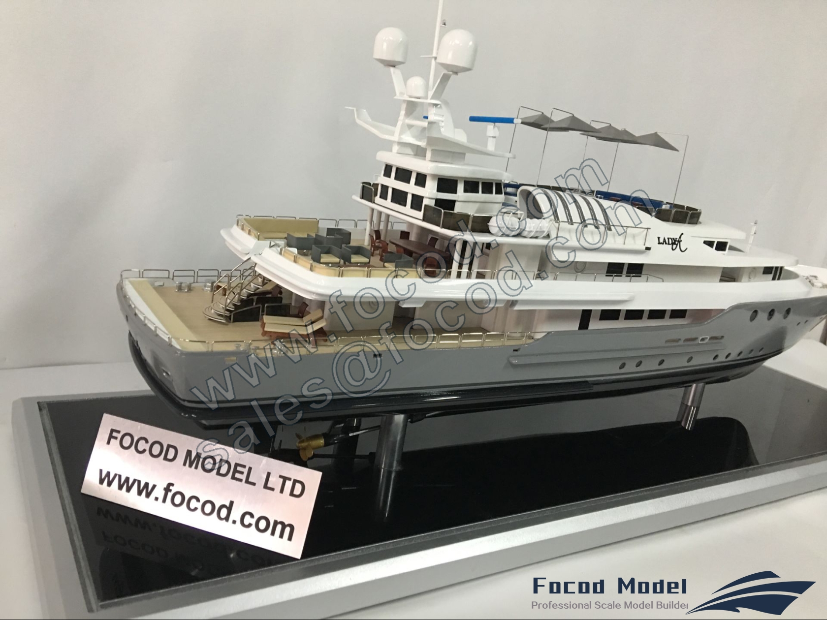 customized model of 55米超级游艇